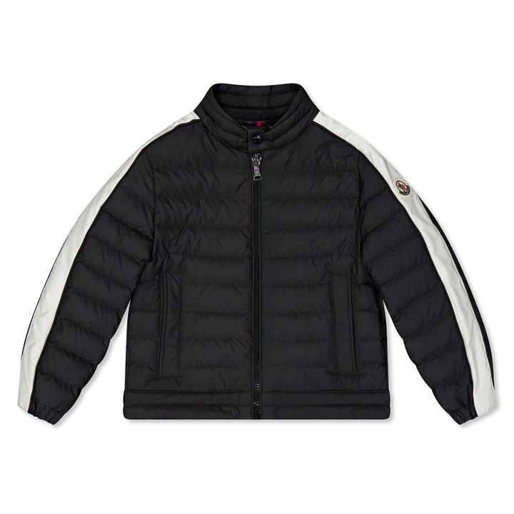 Moncler Boys Black Jacobus Puffer Jacket Juniors