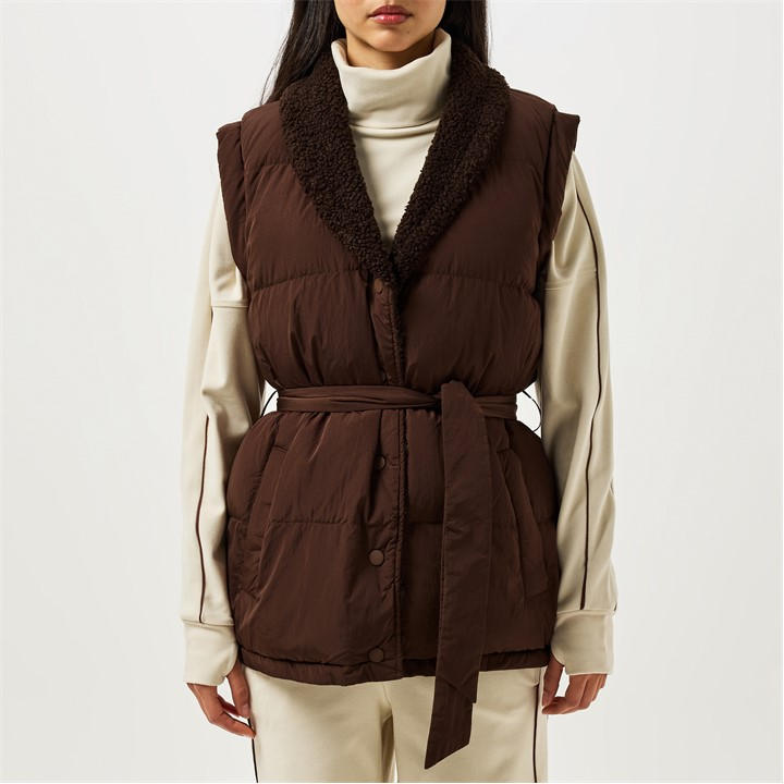 VARLEY Lanville Reversible Gilet – Brown VARLEY Lanville Reversible Gilet – Brown