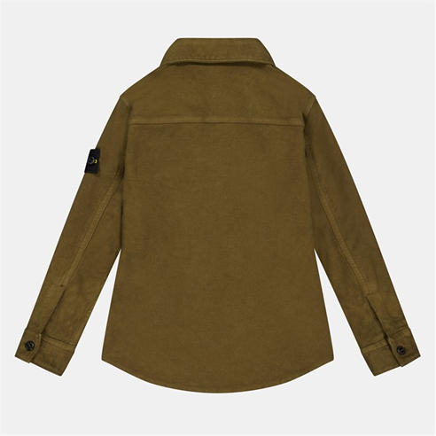 STONE ISLAND - Kids' Technical Fabric Overshirt