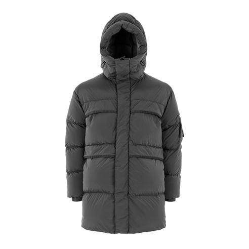 CP COMPANY - Men's Nycra Water Resistant Duck Down Long Puffer Jacket