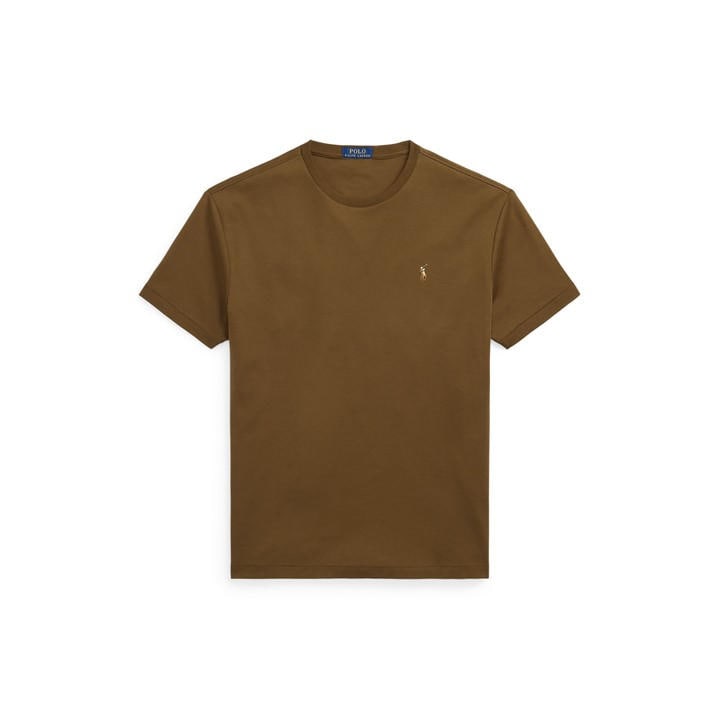 Polo Ralph Lauren Men's Brown Regular Fit Pima T-Shirt - XL