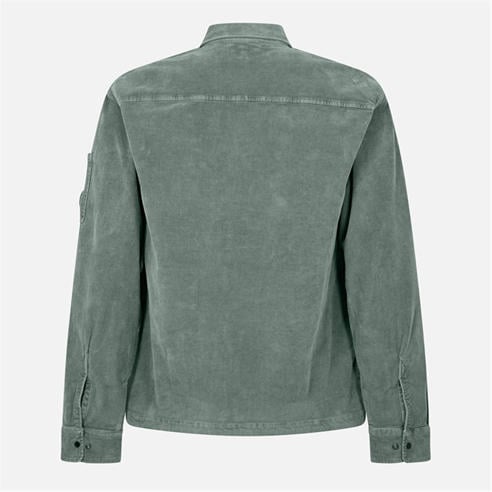 CP COMPANY - Men's Corduroy Long Sleeve Zip Overshirt