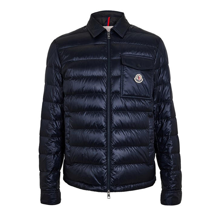 Moncler Men's Blue Mour Puffer Sn61