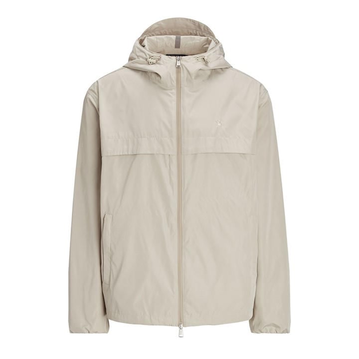 Polo Ralph Lauren Men's Beige Lightweight Hooded Jacket 2XL
