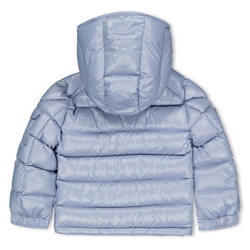 MONCLER - Unisex Kids New Maya Goose Down Detachable Hood Short Puffer Jacket