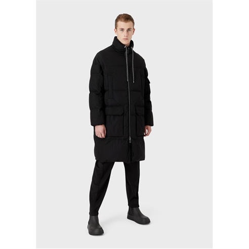 EMPORIO ARMANI - Men's Short Puffer Jacket