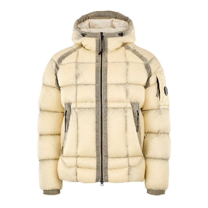 Cp Company Men's Beige Dd Shell Medium Down Jacket
