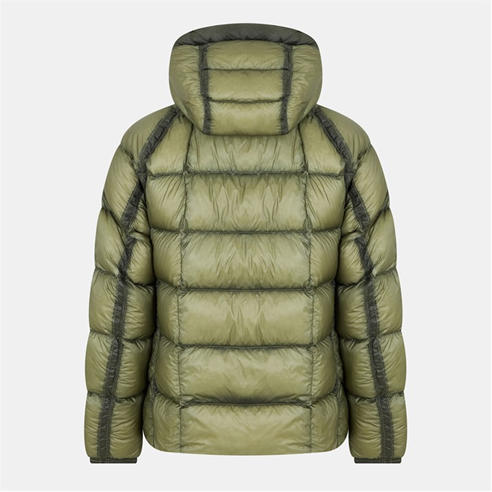 CP COMPANY - Men's DD Shell Medium Down Hip Length Hooded Medium Puffer Jacket