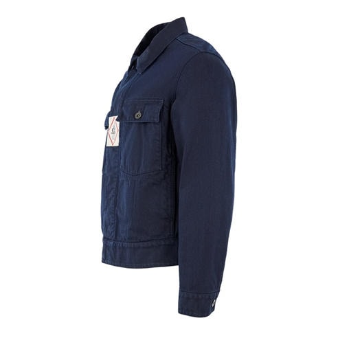CP COMPANY - Men's Button Closure Tailored Fit Denim Jacket