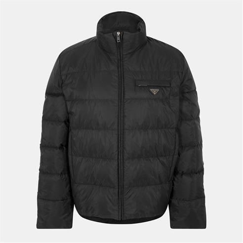 PRADA - Men's Re-Nylon Long Sleeve Short Puffer Jacket