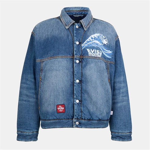 MOOSE KNUCKLES - Mens x Evisu Denim Jacket