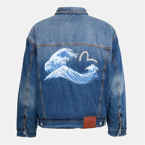 MOOSE KNUCKLES - Mens x Evisu Denim Jacket