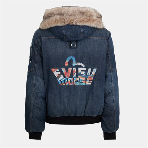 MOOSE KNUCKLES - Mens x Evisu Ballistic Bomber Jacket
