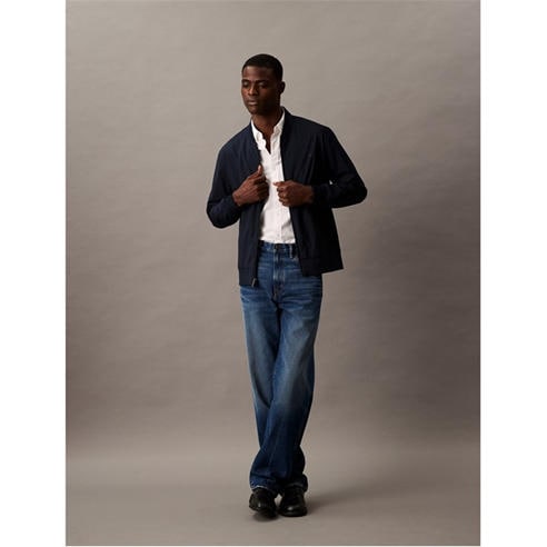 Calvin Klein - Men's  Matte Long Sleeve Bomber Jacket