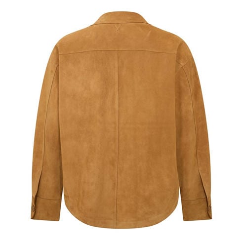 AMI PARIS - Men's Suede Overshirt