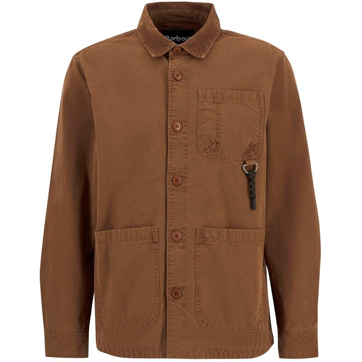 Barbour Men's Brown B.li Bowland Ovrshrt Sn62
