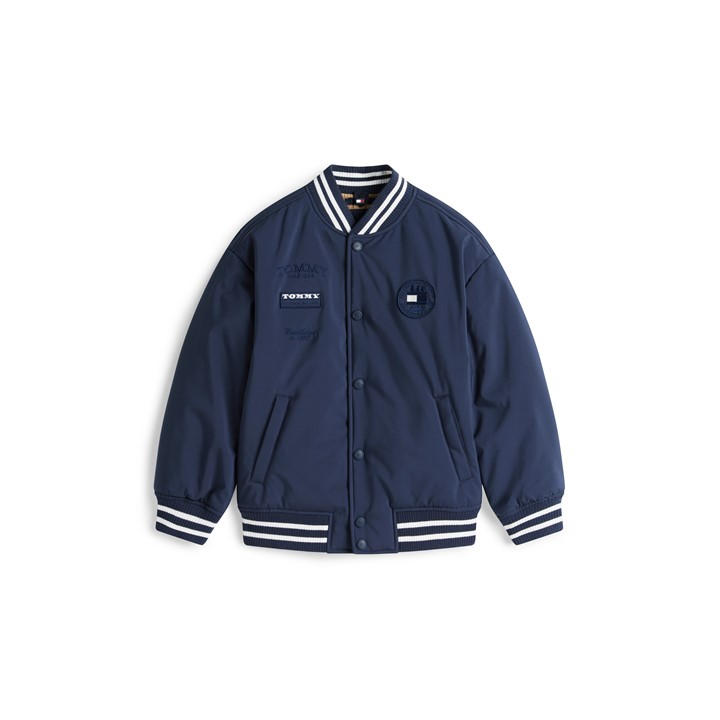 Tommy Hilfiger Boys Blue Tommy Graphic Bomber Jn61