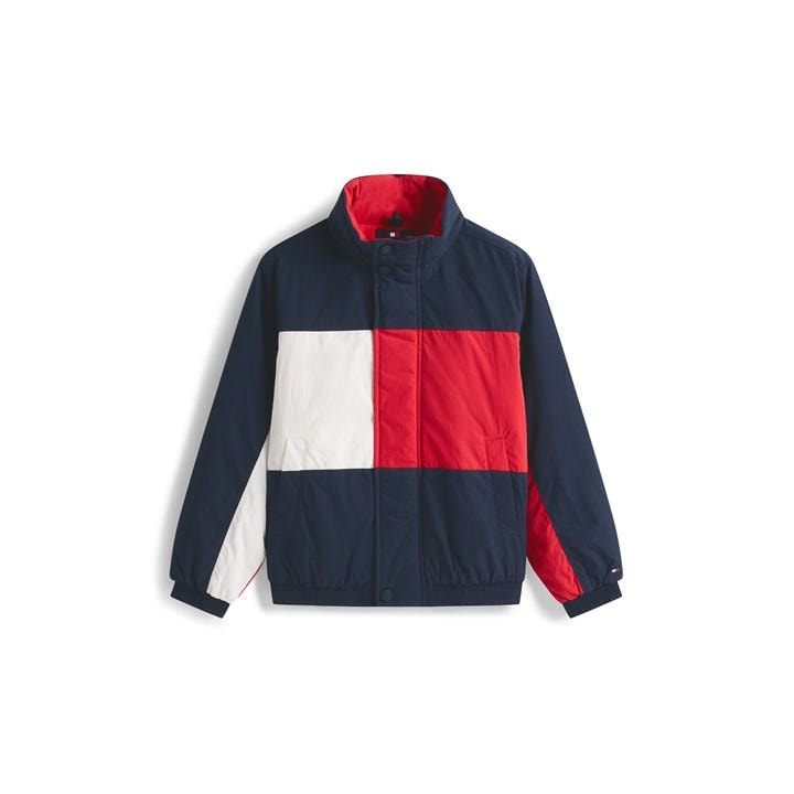 Tommy Hilfiger Boys Blue Tommy Heritage Jkt Jn61