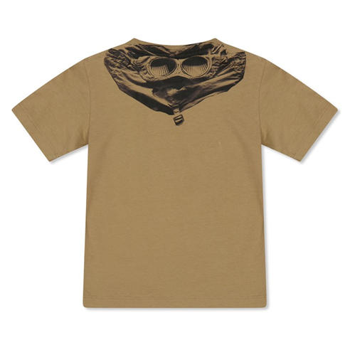 CP COMPANY - Boys' Goggle Logo Regular Fit T-Shirt