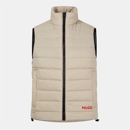Hugo - Men's Brentino Sleeveless Full Zip Gilet