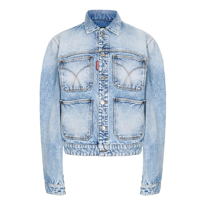 Dsquared2 Men's Blue Dsq Jean Jacket Sn61