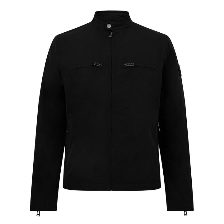 Belstaff Men's Black Grid Jacket Sn62