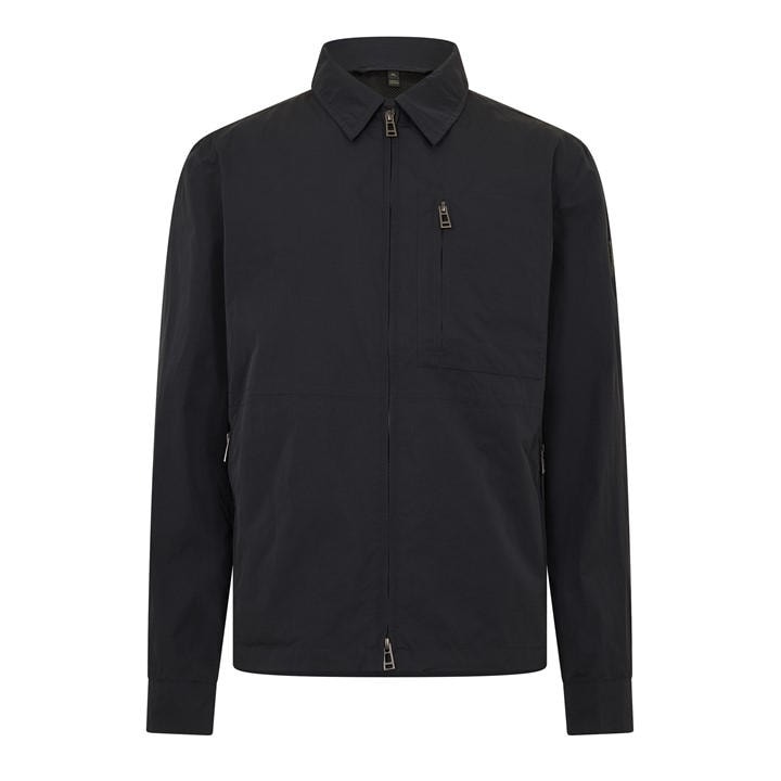 Belstaff Men's Black Grid Os Sn62