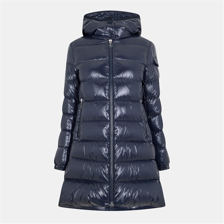 Moncler Women's Blue Courcelles Down Jacket Size 10