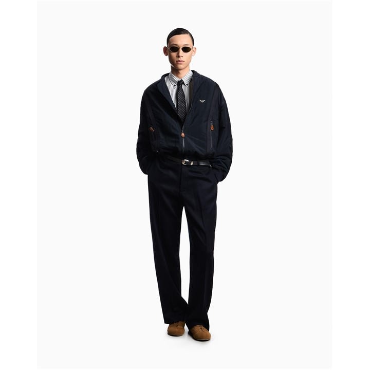 Emporio Armani Men's Blue Blouson Jacket - XL
