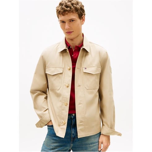 Tommy Hilfiger - Cotton Nylon Shirt Jacket