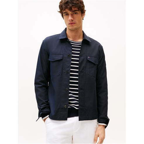 Tommy Hilfiger - Cotton Nylon Shirt Jacket