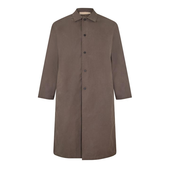 Fear Of God Essentials Men's Black Trench Coat - M