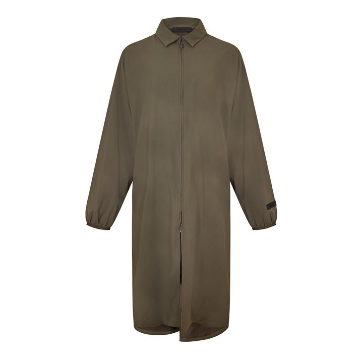 Fear Of God Essentials Men's Black Trench Coat - XS