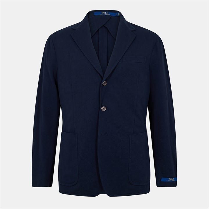 Ralph Lauren Men's Blue Srsckr Blazer - L