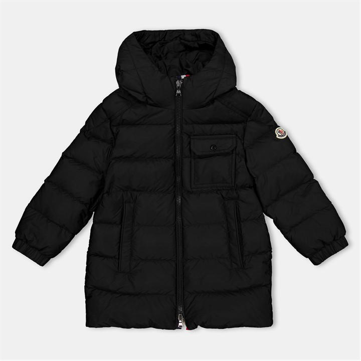 Moncler Boys Black Alani Parka