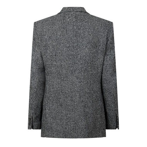 DOLCE AND GABBANA - Men's Houndstooth Wool Blazer