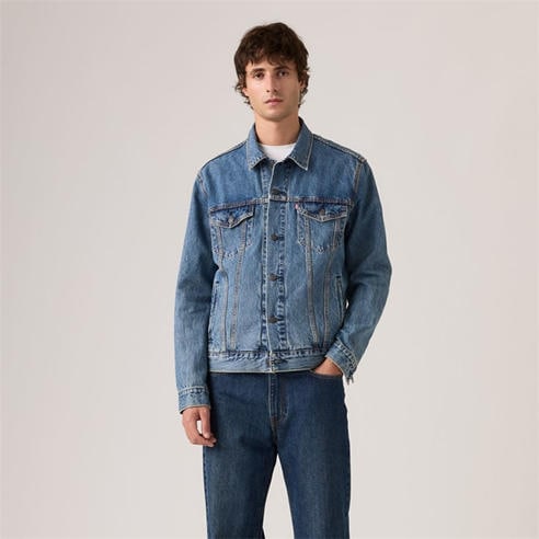 Levis - Men's Trucker Cotton Long Sleeve Denim Jacket