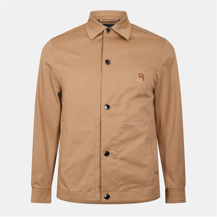 Boss Men's Beige Overshirt