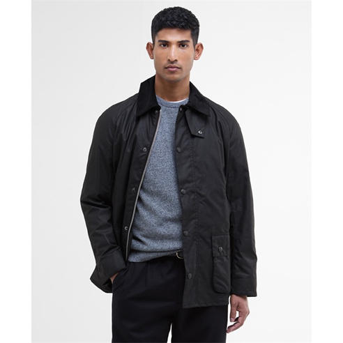 Barbour - Mens Ashby Water Resistant Windproof Long Sleeve Wax Jacket