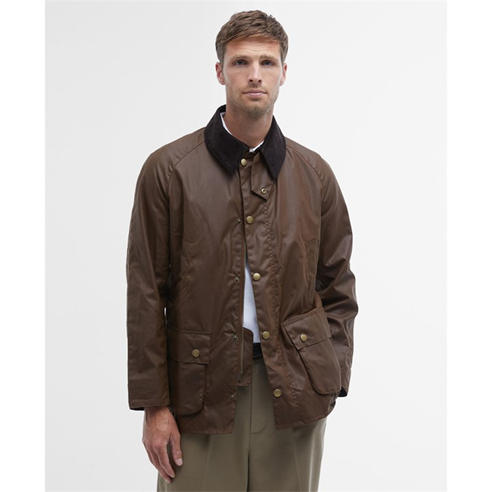 Barbour - Mens Ashby Water Resistant Windproof Long Sleeve Wax Jacket