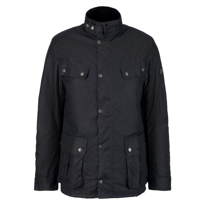 Barbour International Men's Black Tourer Duke Wax Jacket Small