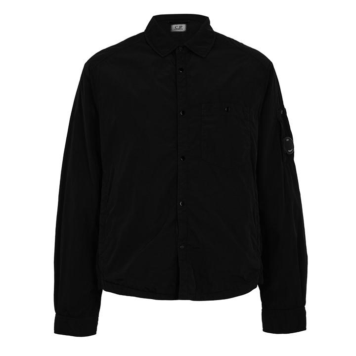 Cp Company Men's Black Cp Padded Overshirt Sn62