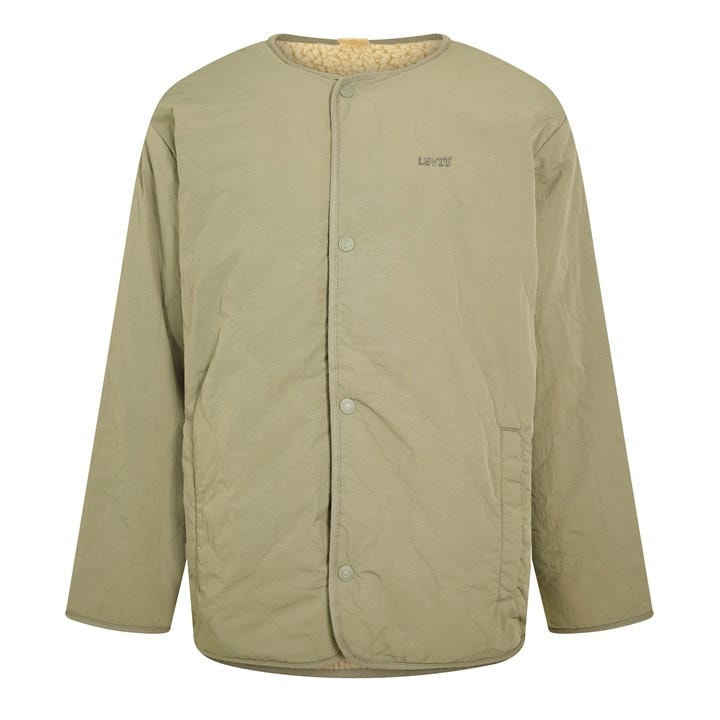 Levi's Abbotts Rev Filled Cardi Smok In Green
