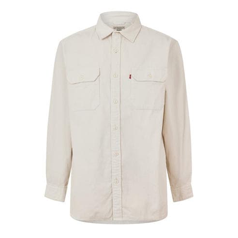 Levis - Men's Jackson Worker White Onyx Overshirt