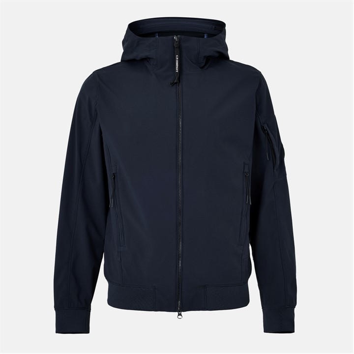 Cp Company Men's Blue Lens Softshell Jacket Extra Small