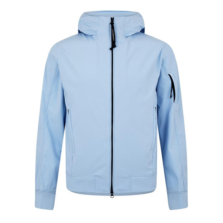 Cp Company Men's Blue Lens Softshell Jacket Extra Large