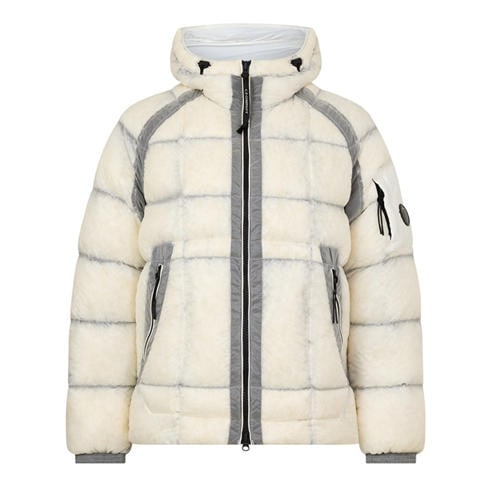 CP COMPANY - Men's DD Shell Sn64 Duck Down Full-Zip Hooded Puffer Jacket