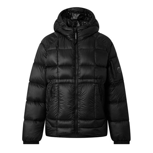 CP COMPANY - Men's DD Shell Sn64 Duck Down Full-Zip Hooded Puffer Jacket