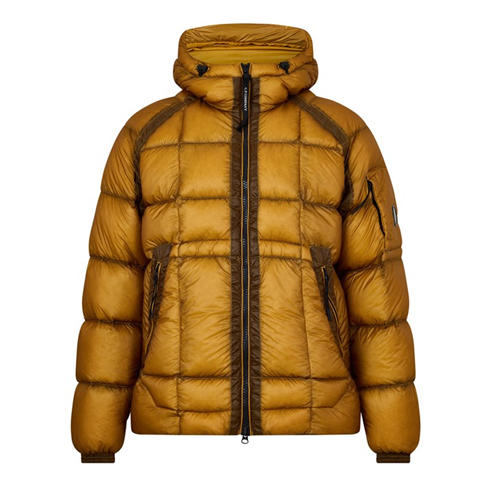 CP COMPANY - Men's DD Shell Sn64 Duck Down Full-Zip Hooded Puffer Jacket