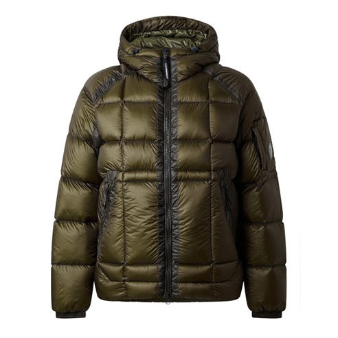 CP COMPANY - Men's DD Shell Sn64 Duck Down Full-Zip Hooded Puffer Jacket